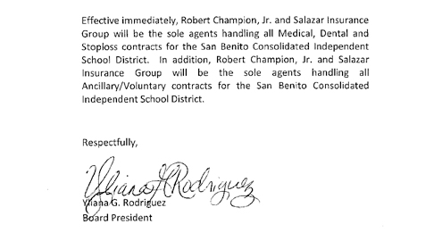 Insurance Letter Insurance Letter